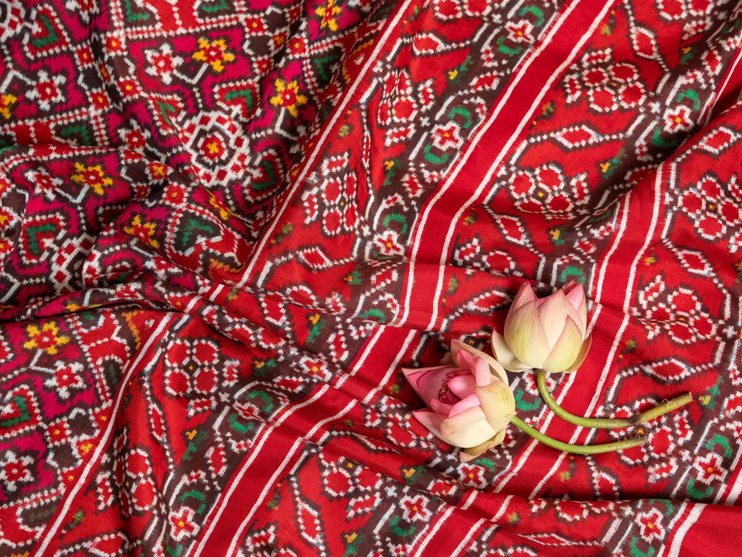 Crimson Red Patan Patola