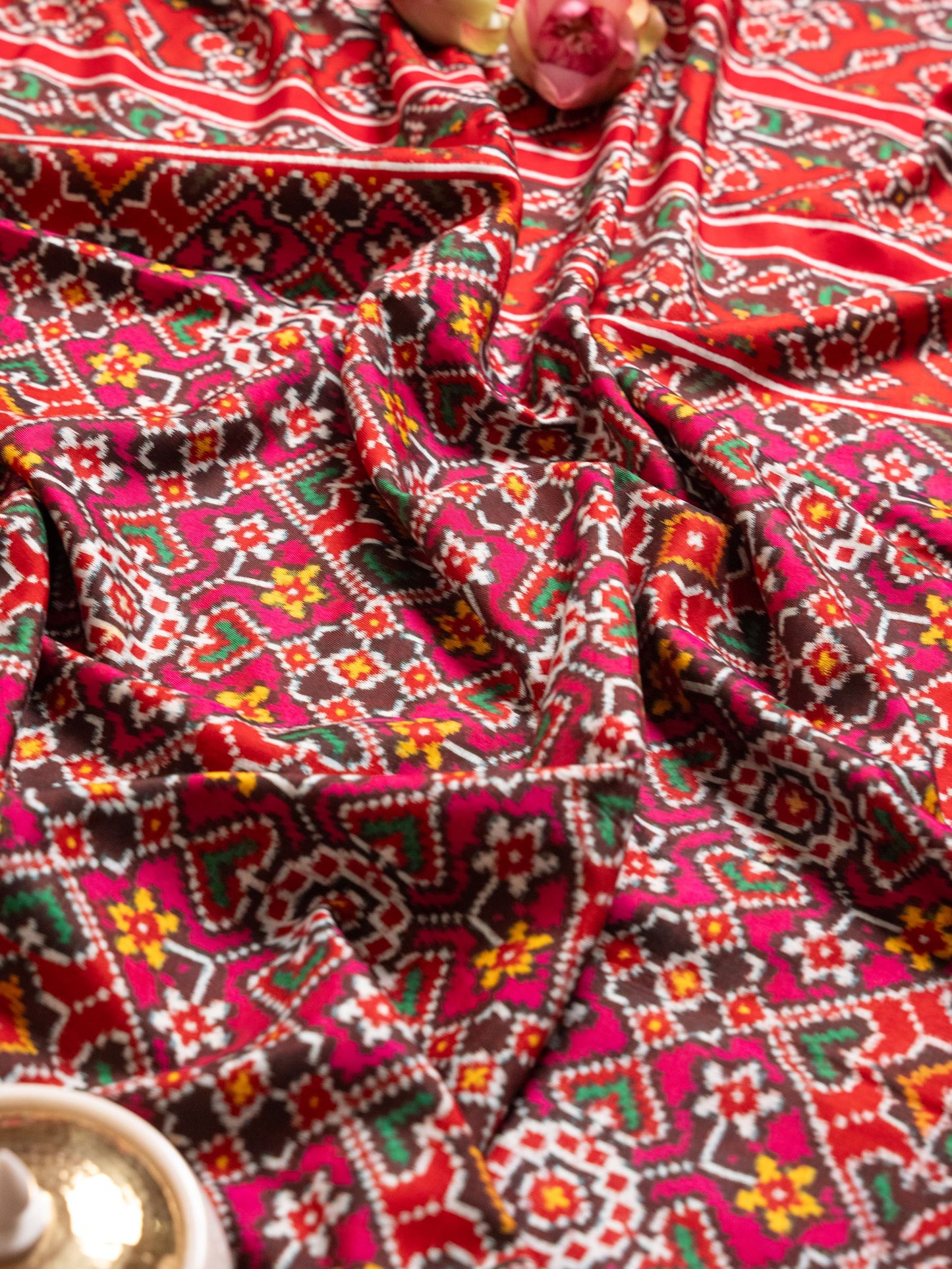Crimson Red Patan Patola