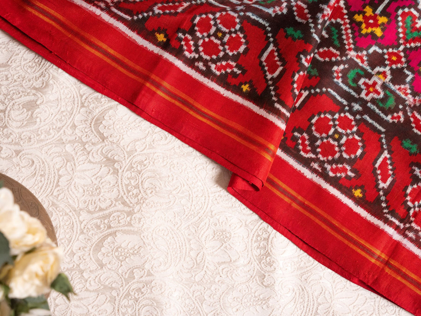 Crimson Red Patan Patola