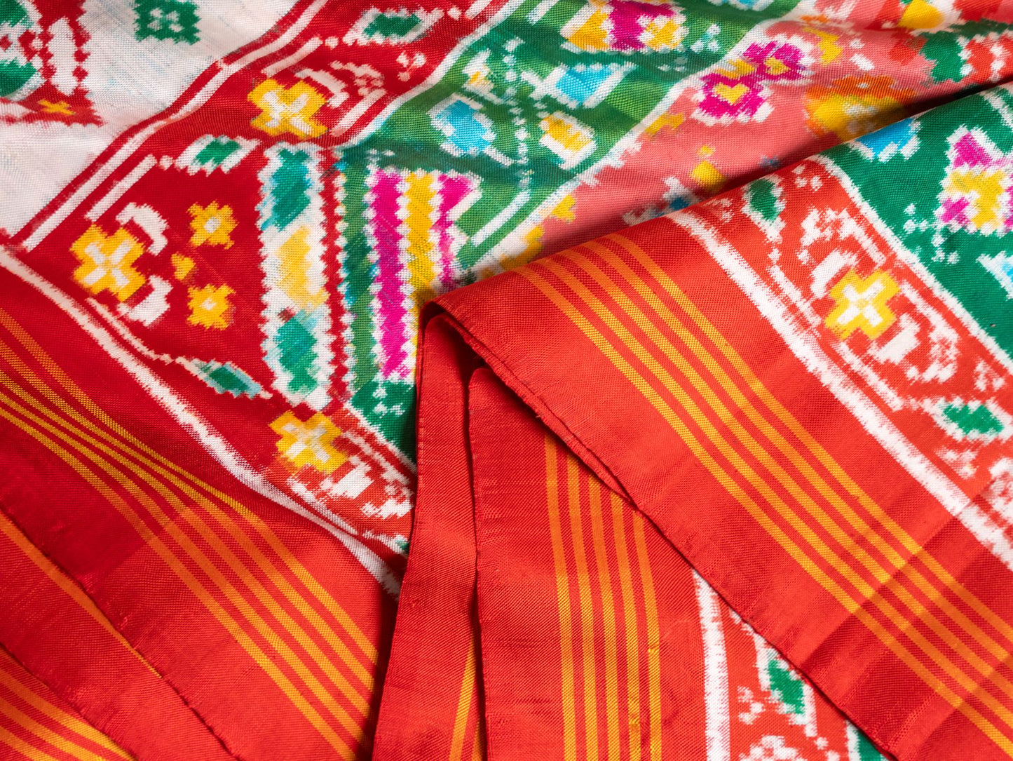 Blush Pink Patan Patola
