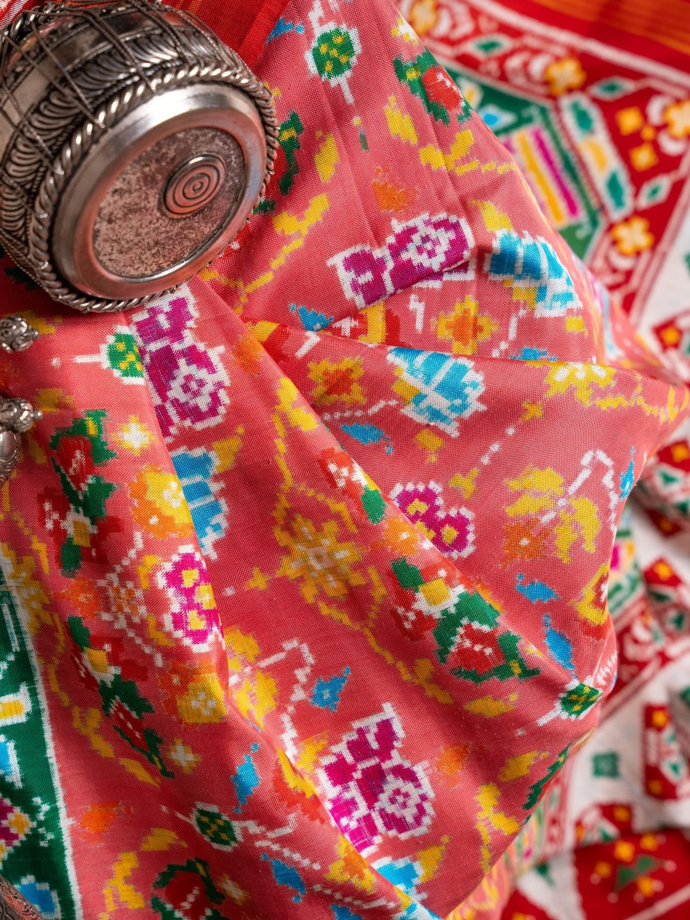 Blush Pink Patan Patola