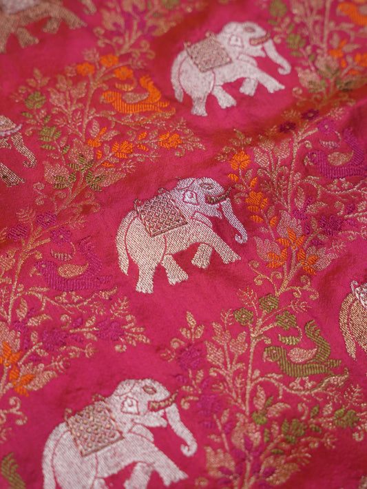 Shikargha Elephant Aada Pink