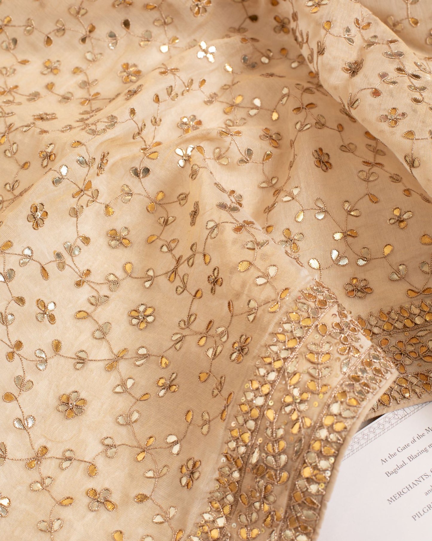 Beige Gottapatti
