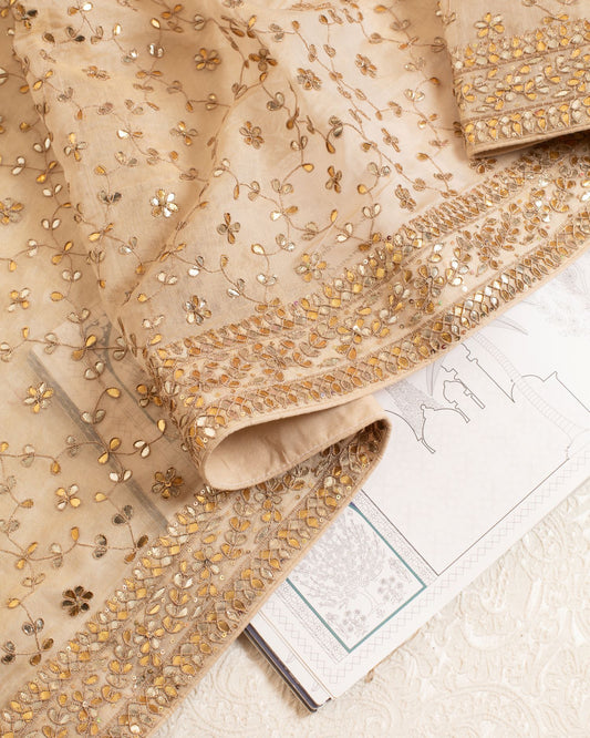 Beige Gottapatti