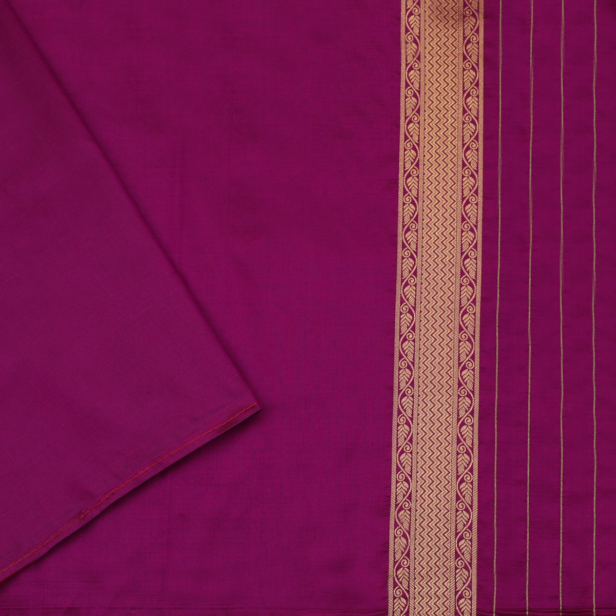 Royal Purple Patola Banarasi Silk Saree - WeaveinIndia