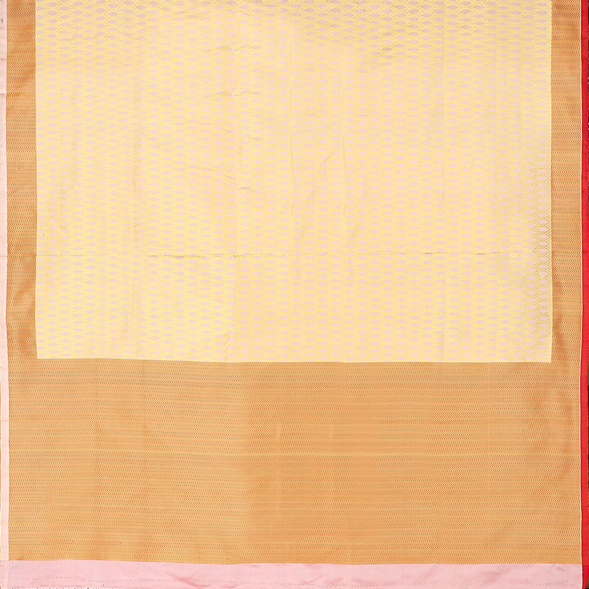Handwoven Baby Pink Banarasi Silk Sari - WIIBT0099 - Full View