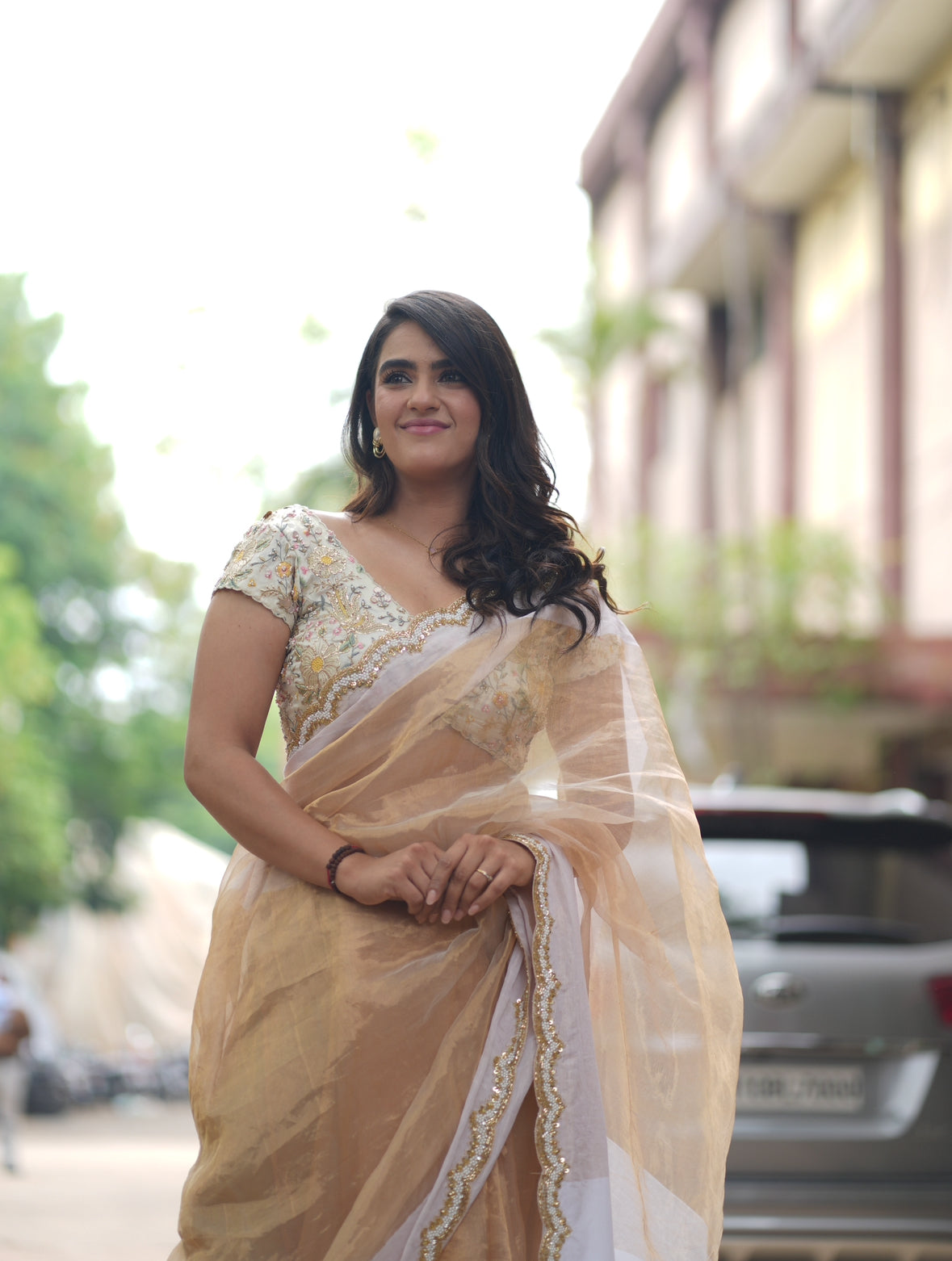 Tissue Sarees