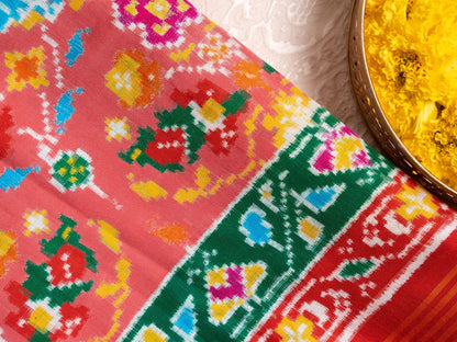 Blush Pink Patan Patola