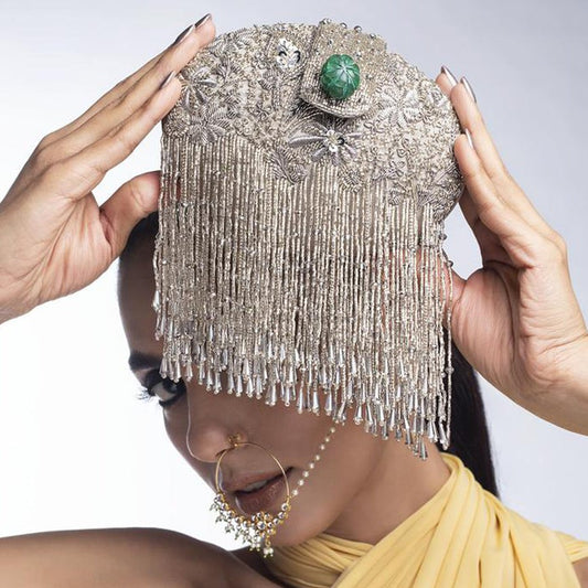 Silver Luna Minaudiere
