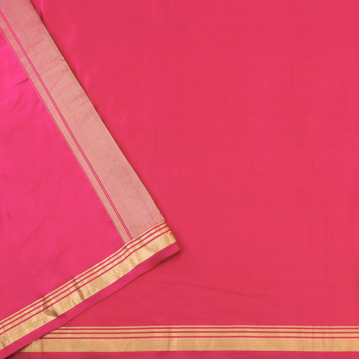 Handwoven Pink Red Banarasi Silk Sari - WIIBT0098 - Blouse View