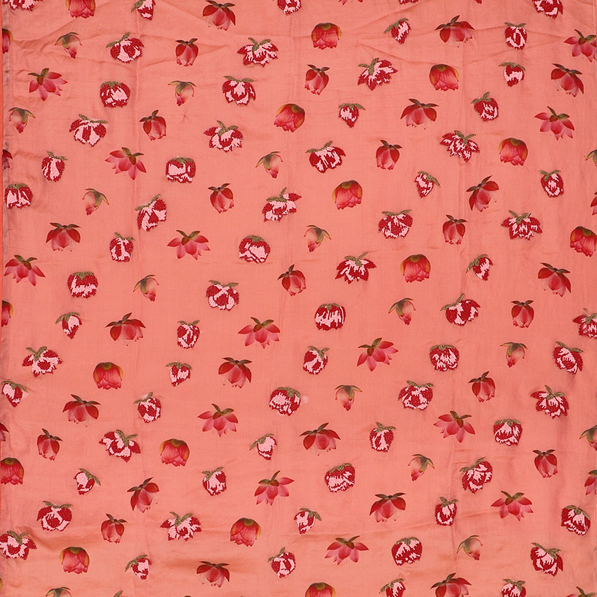 Eco Friendly Digital Print And Bead work Embroidery  - WIIARIDNAMSS0128 - Design View