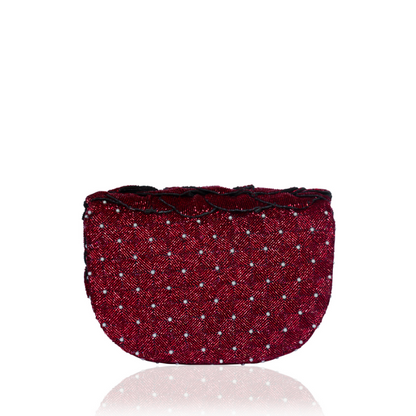 COCO BEADED SLING-RED