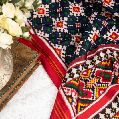 Blue Patan Patola Dupatta