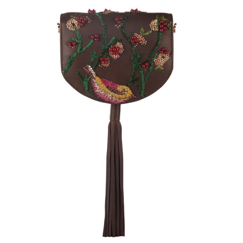 Duet Luxury Lost in the Woods Single Tassel Clutch