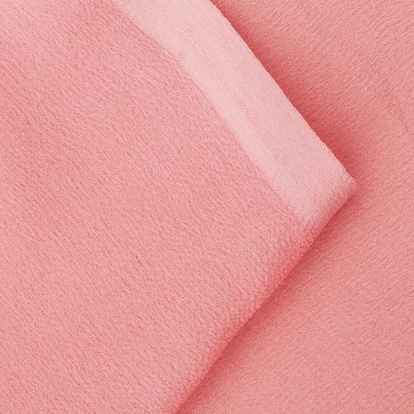 HANDWOVEN PINK BANARASI KHADI GEORGETTE SARI-WIISHNIARIDNAM0181- Blouse View